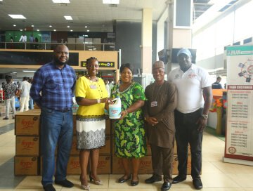 Hypo in collaboration with FAAN donates 100 cartons of its products to Fight against